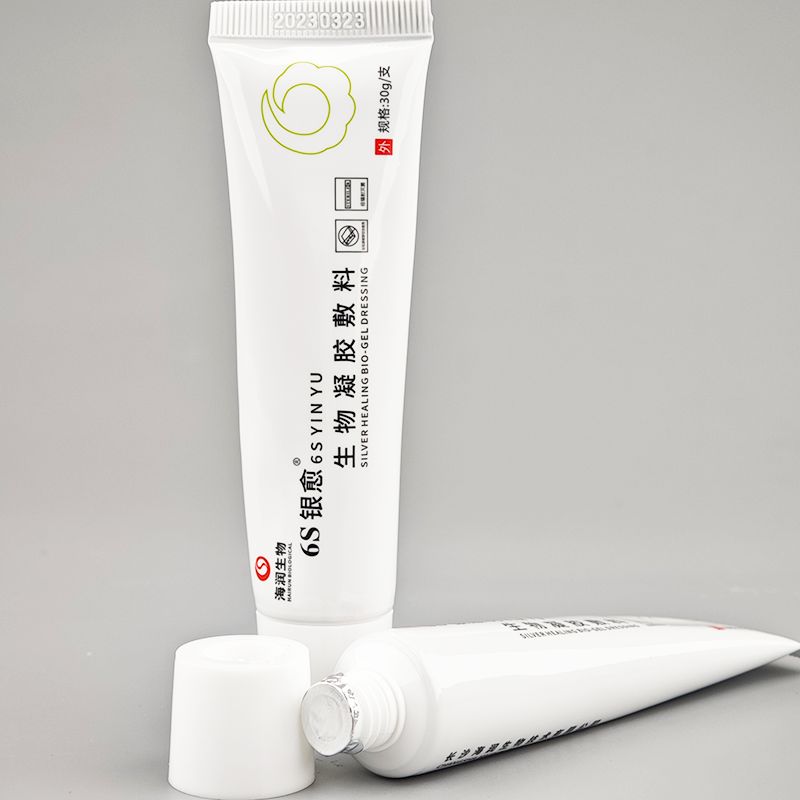 Gel para heridas del pie diabético