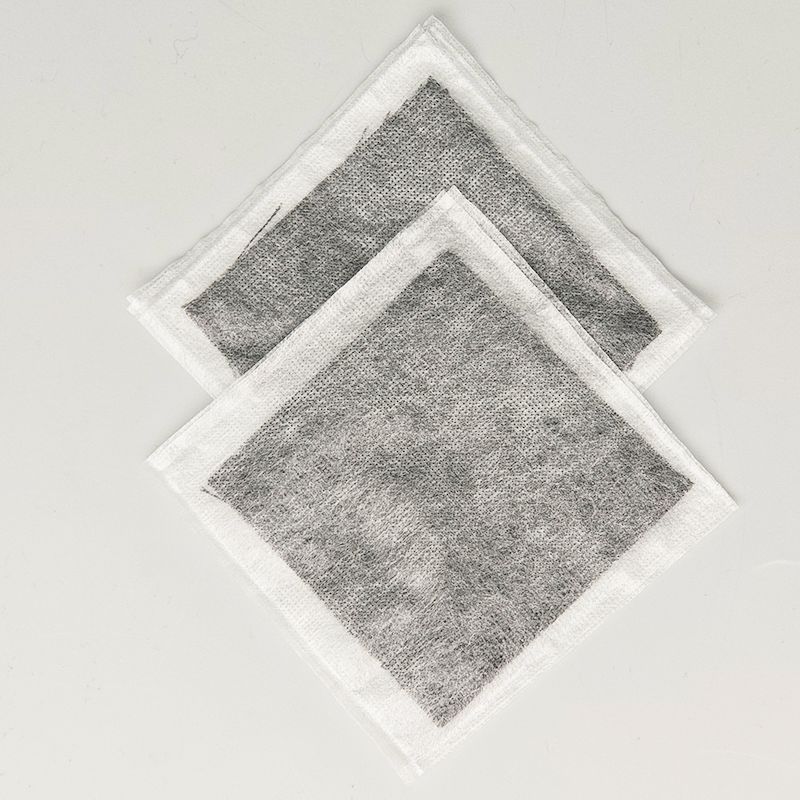 Apósito para heridas de plata con fibra de carbono activada